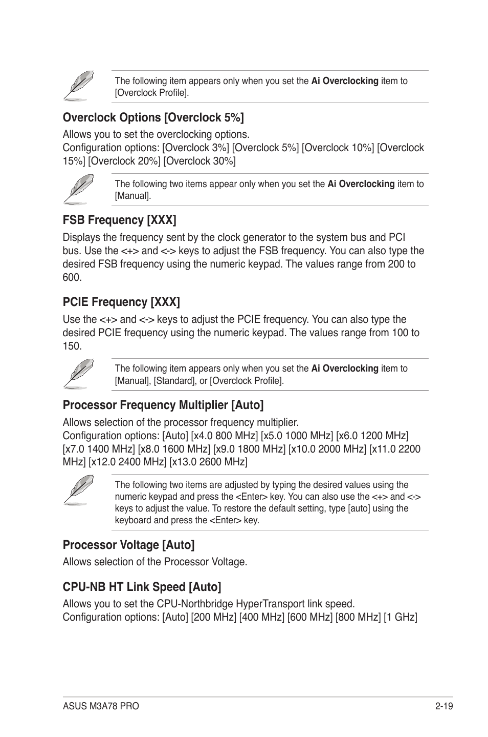 Asus M3A78 Pro User Manual | Page 71 / 116