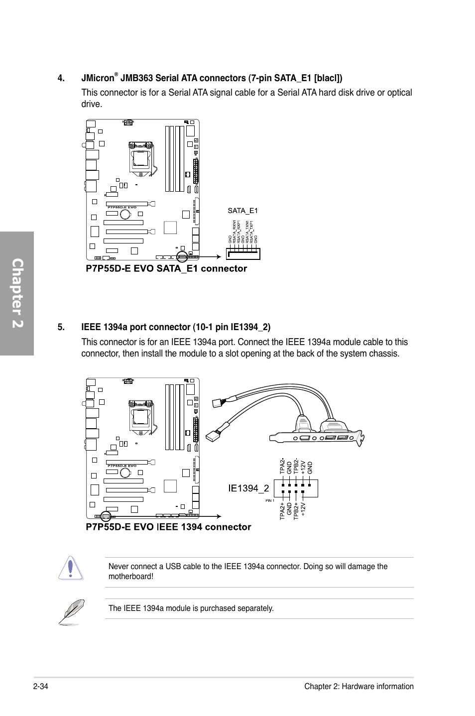 Chapter 2 | Asus P7P55D-E EVO User Manual | Page 52 / 126