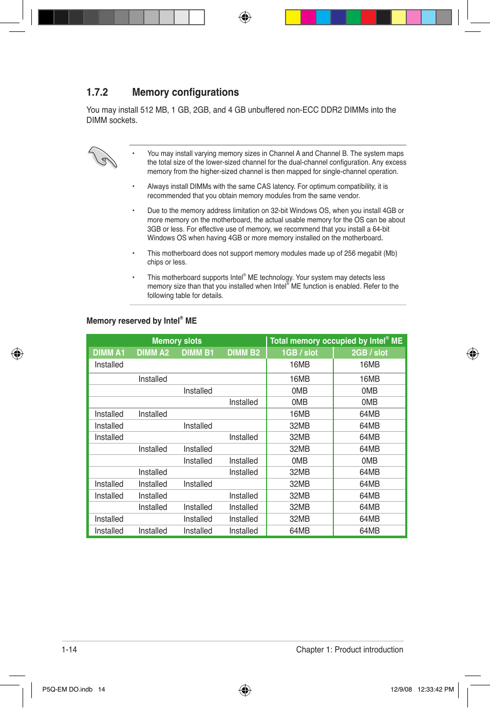 Asus P5Q-EM DO User Manual | Page 28 / 108