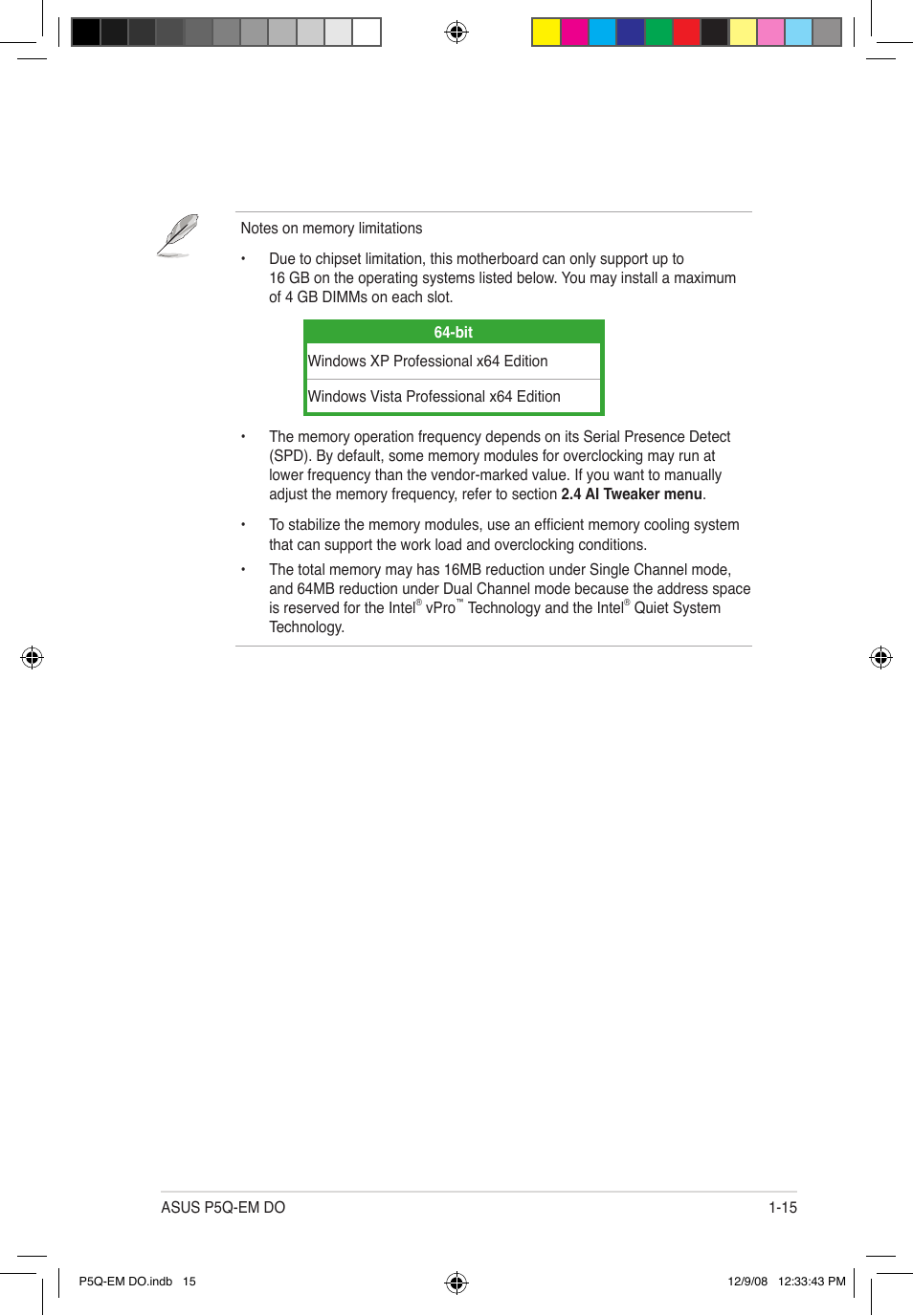 Asus P5Q-EM DO User Manual | Page 29 / 108