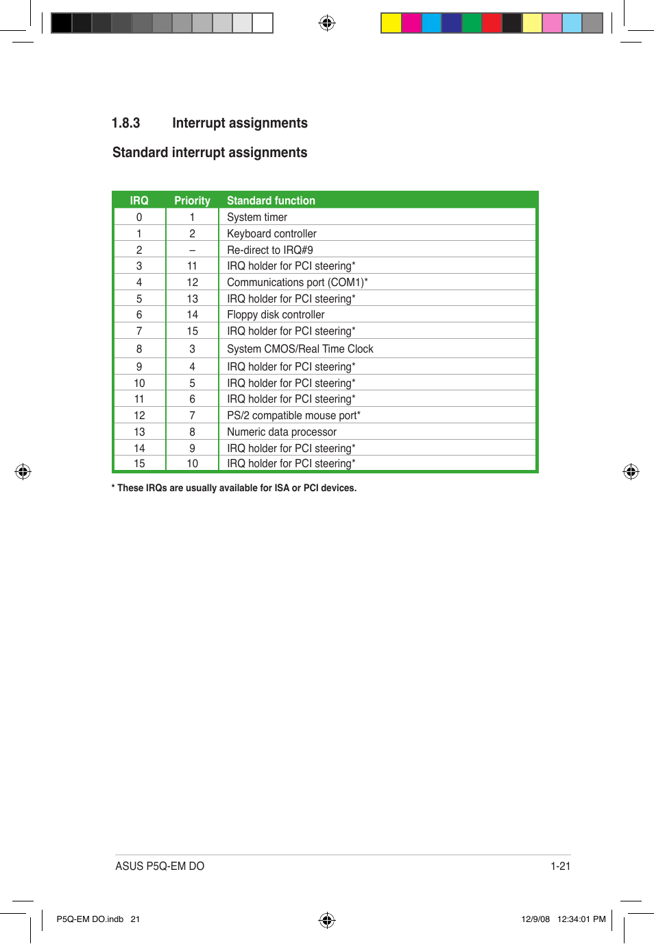 Asus P5Q-EM DO User Manual | Page 35 / 108