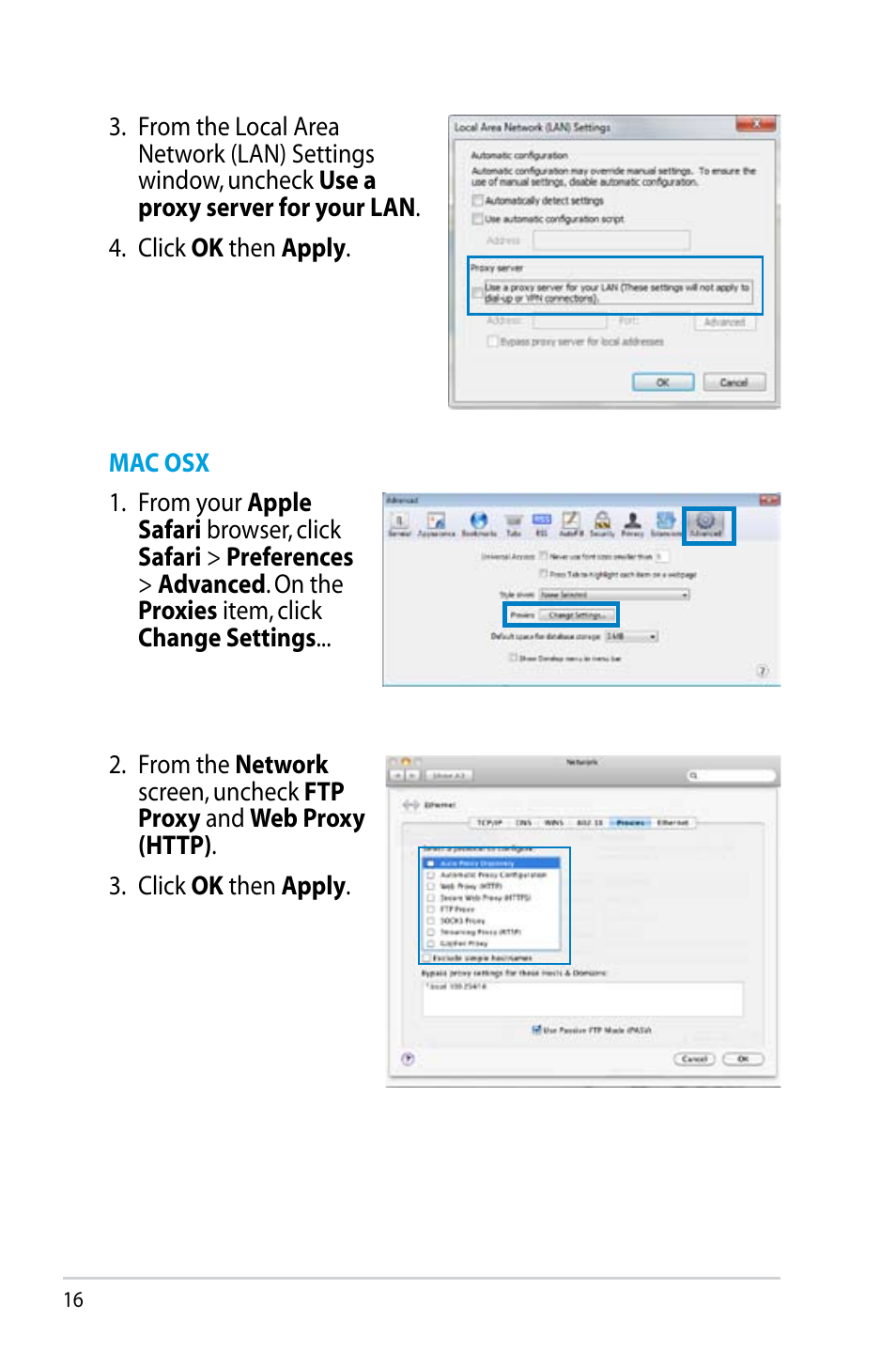 Asus RT-N14UHP User Manual | Page 16 / 107