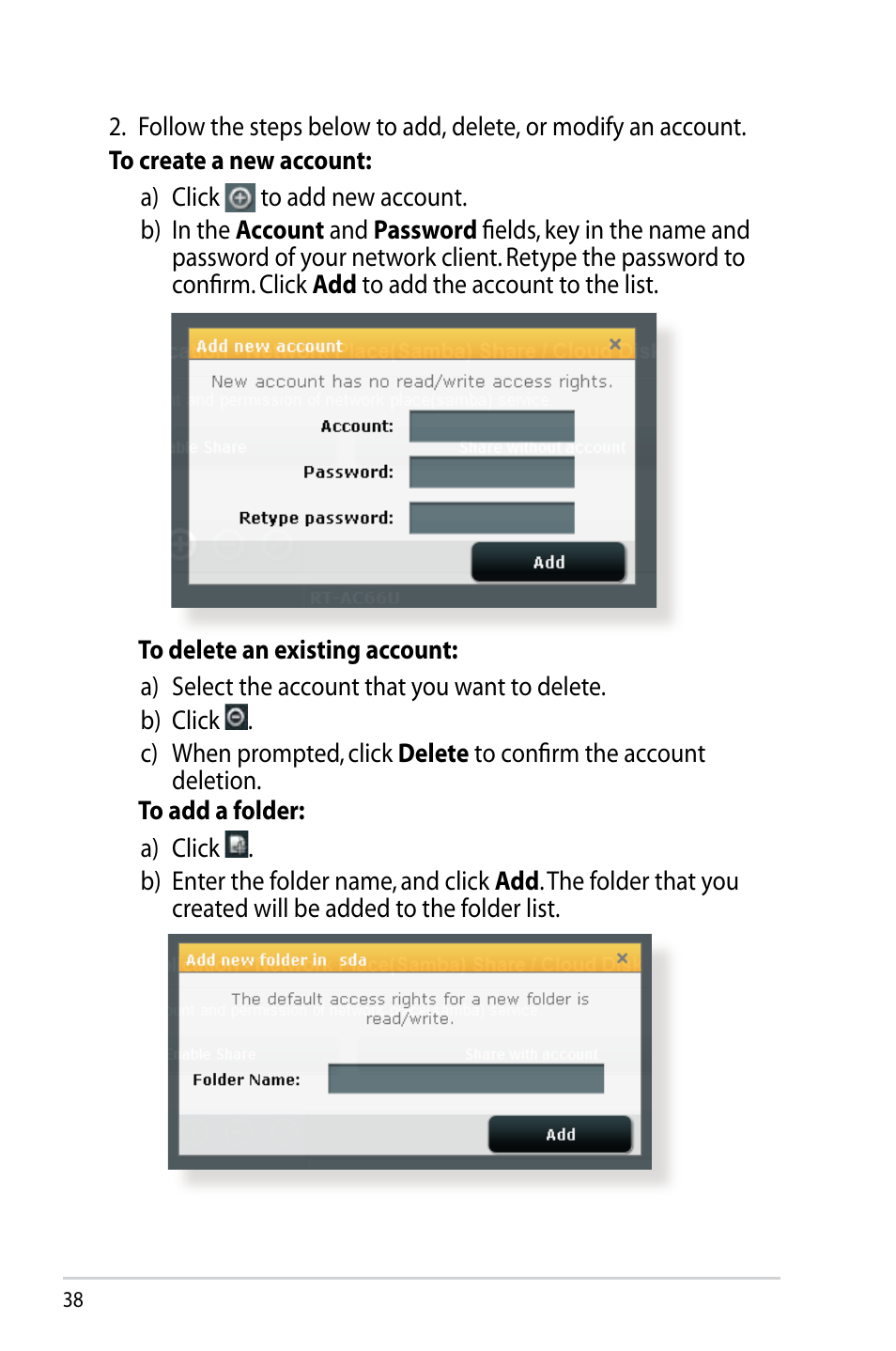 Asus RT-N14UHP User Manual | Page 38 / 107
