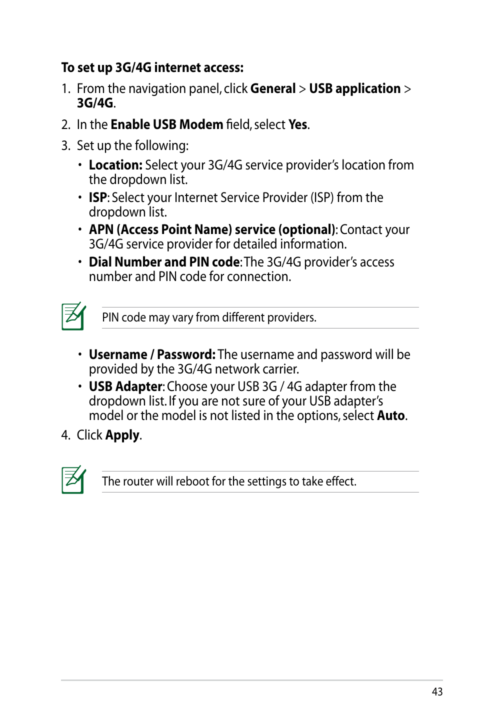 Asus RT-N14UHP User Manual | Page 43 / 107