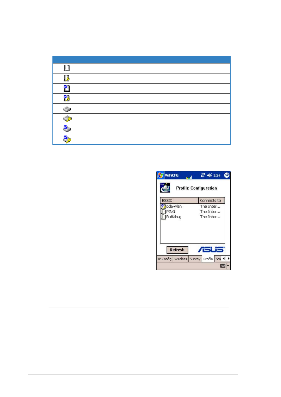 Profile configuration | Asus MyPal A716 User Manual | Page 156 / 166