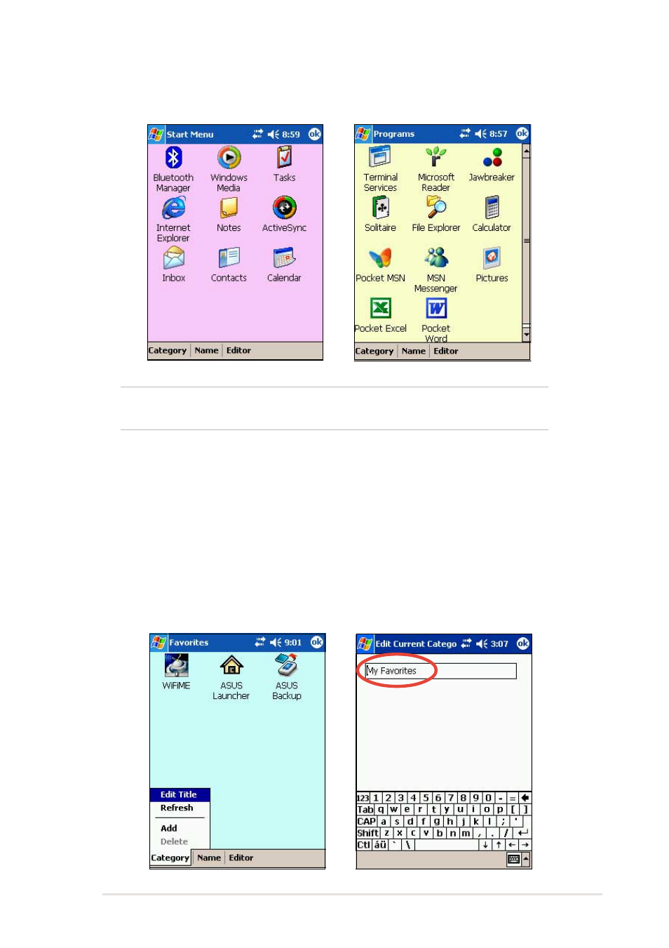 Asus MyPal A716 User Manual | Page 37 / 166