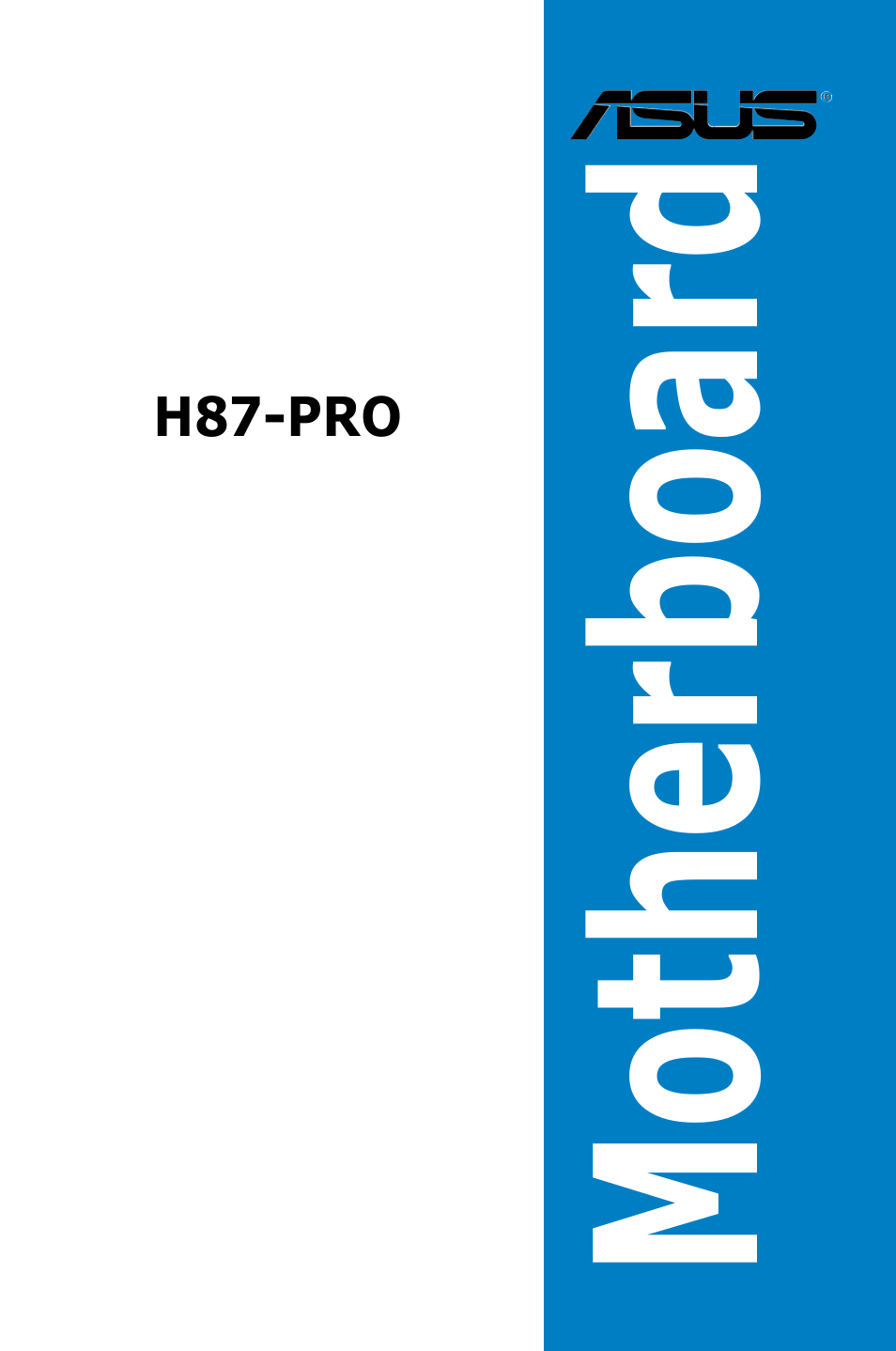 Asus H87-PRO User Manual | 140 pages