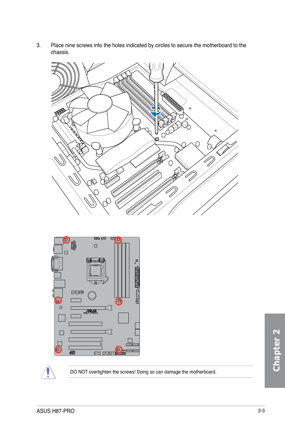 Chapter 2 | Asus H87-PRO User Manual | Page 40 / 140