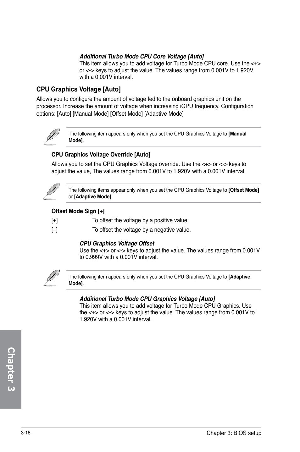 Chapter 3 | Asus H87-PRO User Manual | Page 73 / 140