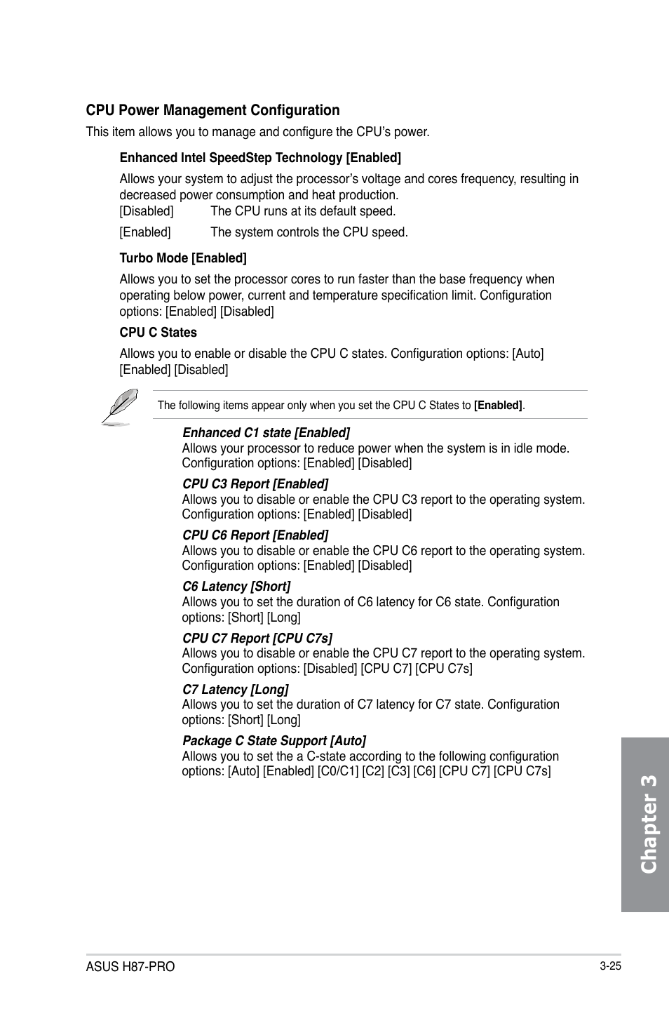 Chapter 3 | Asus H87-PRO User Manual | Page 80 / 140