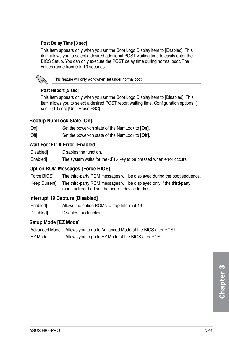 Chapter 3 | Asus H87-PRO User Manual | Page 96 / 140