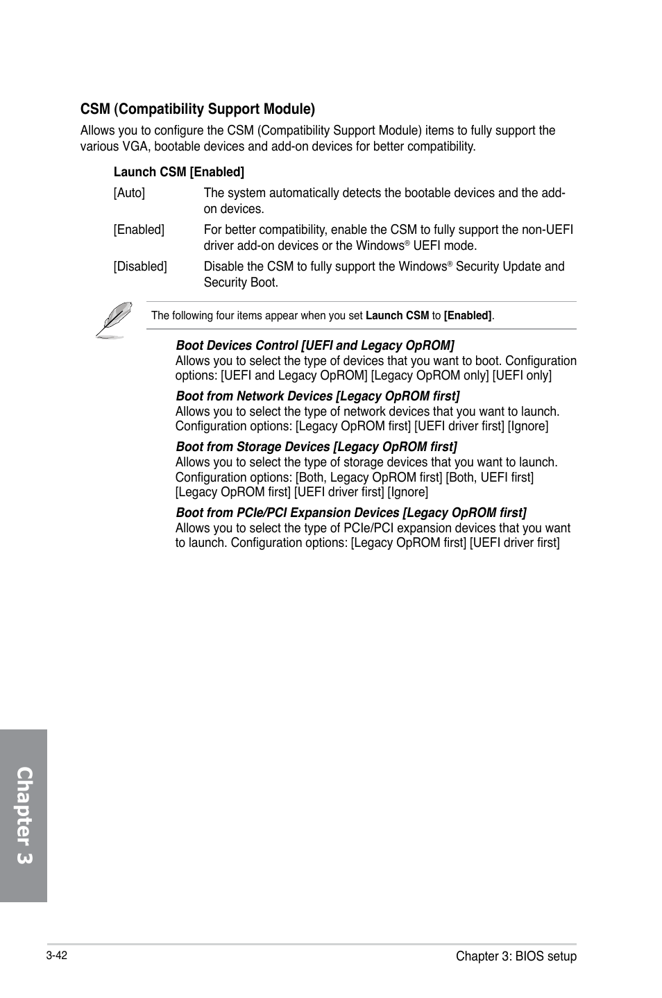 Chapter 3 | Asus H87-PRO User Manual | Page 97 / 140