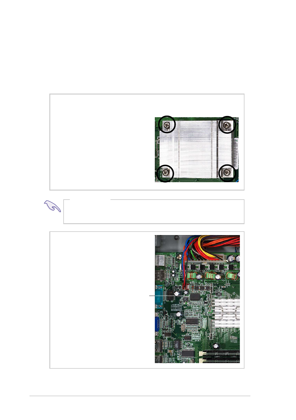 3 installing the 1u heatsink, Cpu heatsink, Install the heatsink | Connect the fan cable | Asus AP140R User Manual | Page 20 / 44