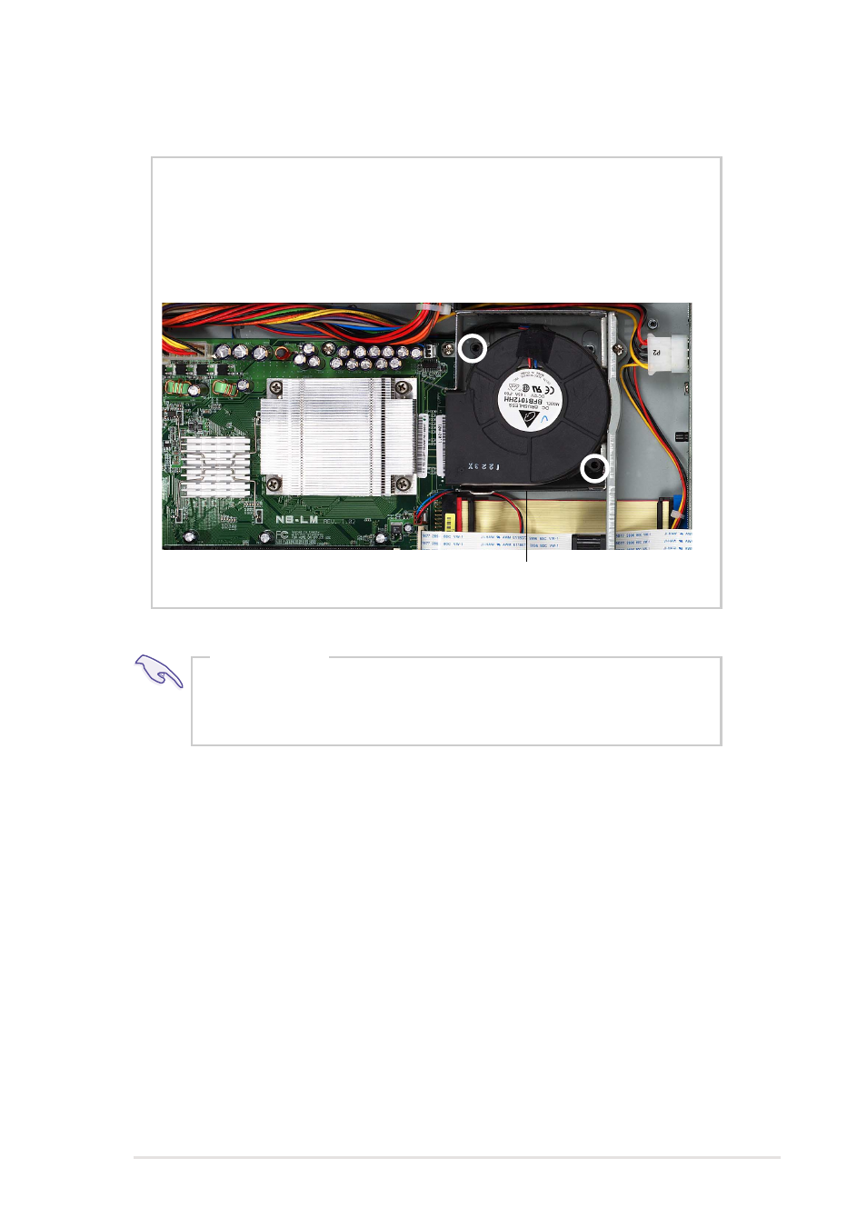 3 cooling system, Cpu blower | Asus AP140R User Manual | Page 33 / 44