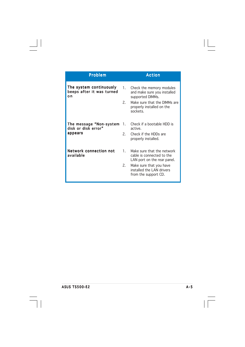 Asus TS500-E2 User Manual | Page 185 / 186