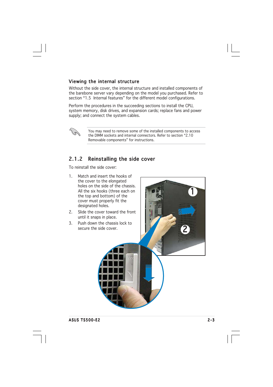 Asus TS500-E2 User Manual | Page 23 / 186