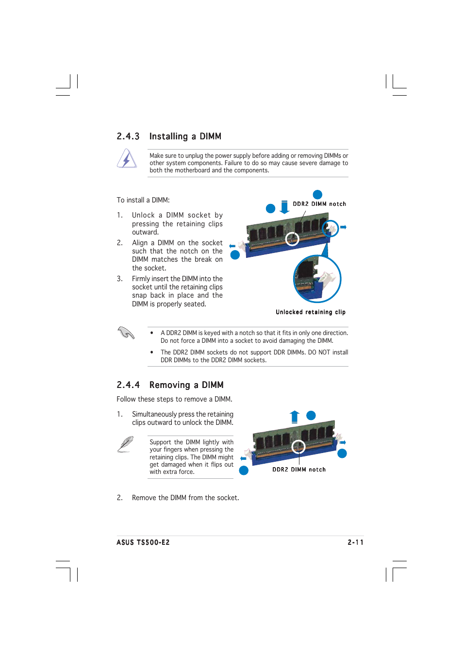 Asus TS500-E2 User Manual | Page 31 / 186