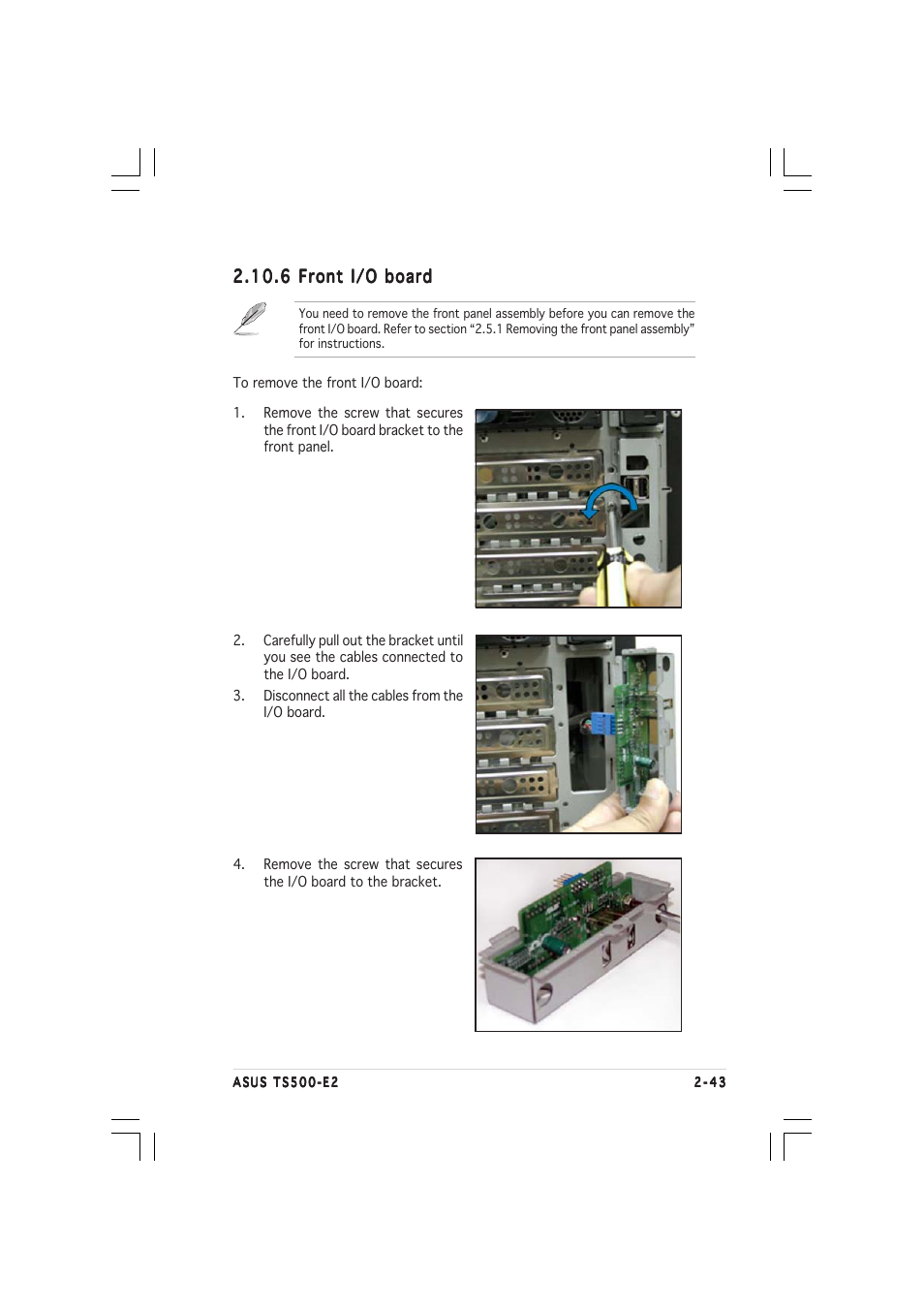 Asus TS500-E2 User Manual | Page 63 / 186