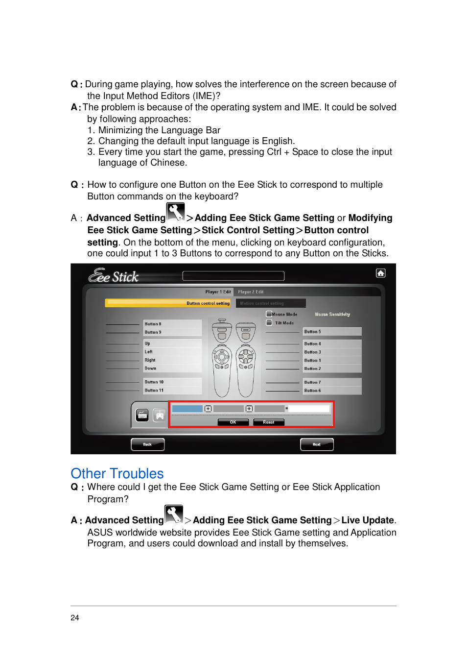 Other troubles | Asus GMC-1 User Manual | Page 25 / 29