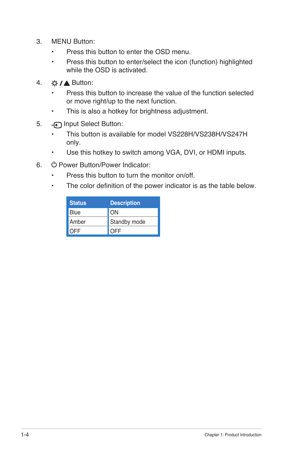 Asus VS247N User Manual | Page 10 / 20