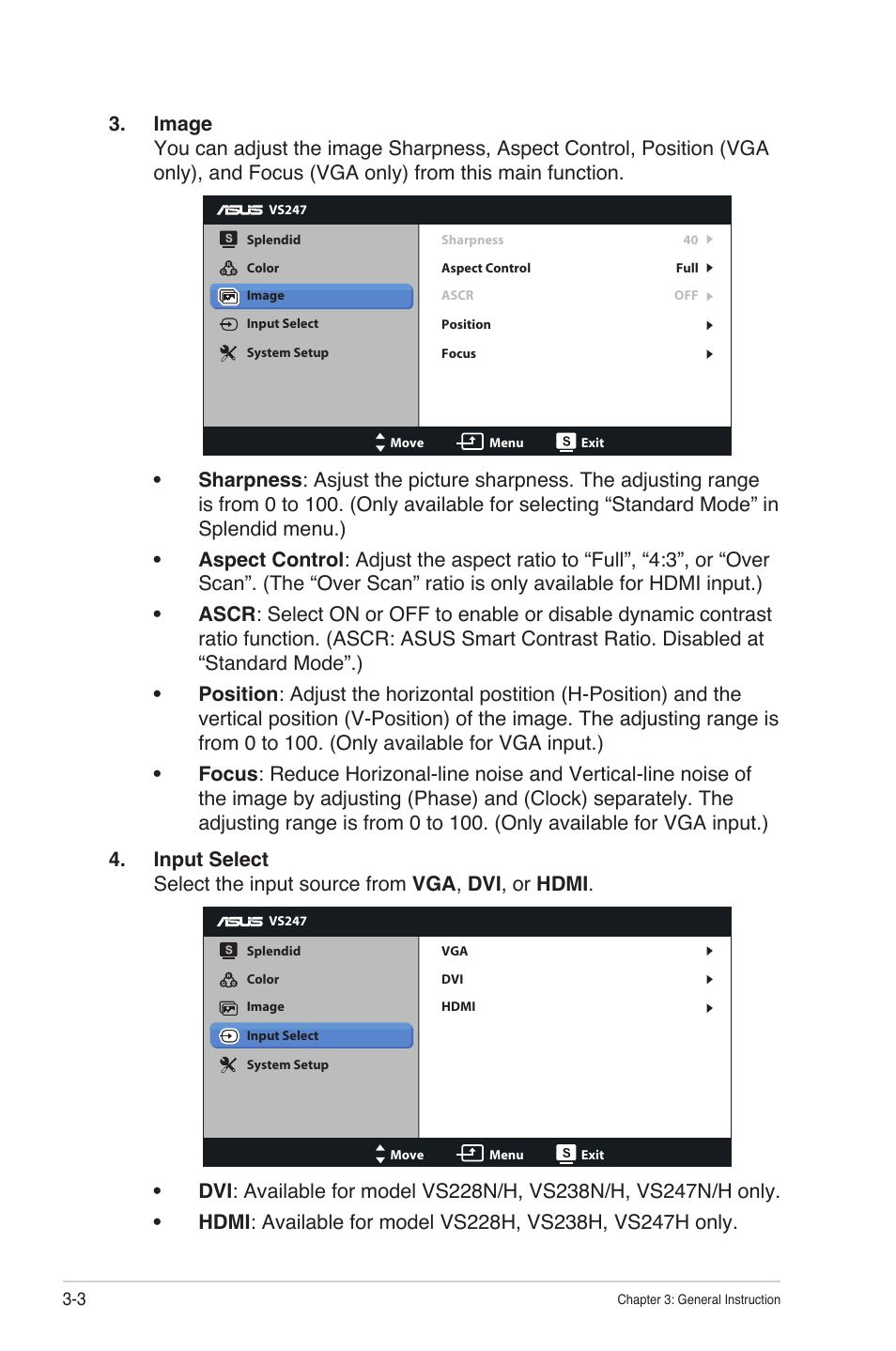 Asus VS247N User Manual | Page 16 / 20