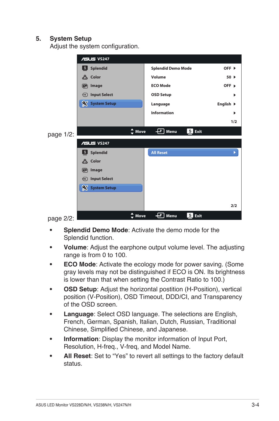 Page 2/2 | Asus VS247N User Manual | Page 17 / 20