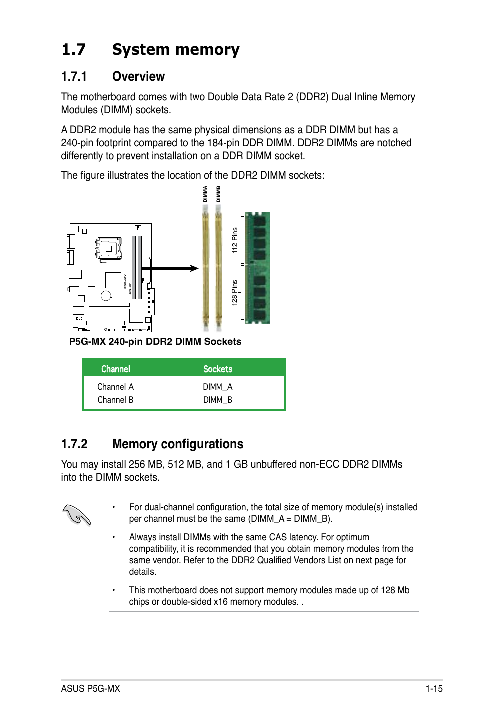1 overview | Asus P5G-MX User Manual | Page 27 / 88