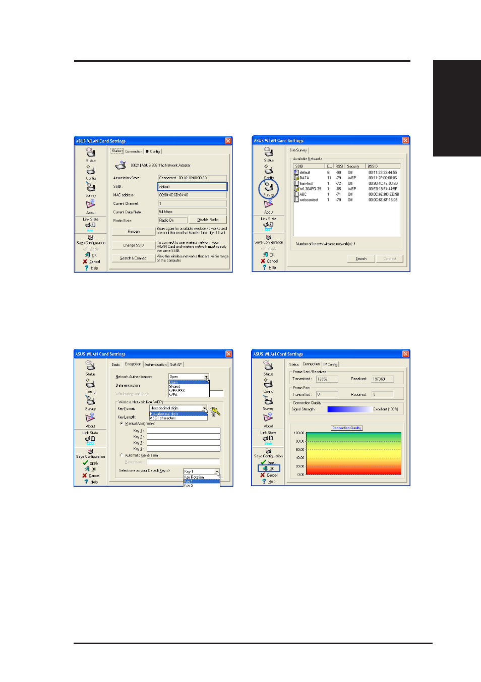 Asus wlan utility quick start, Quick install guide | Asus WL-138g v2 User Manual | Page 5 / 5