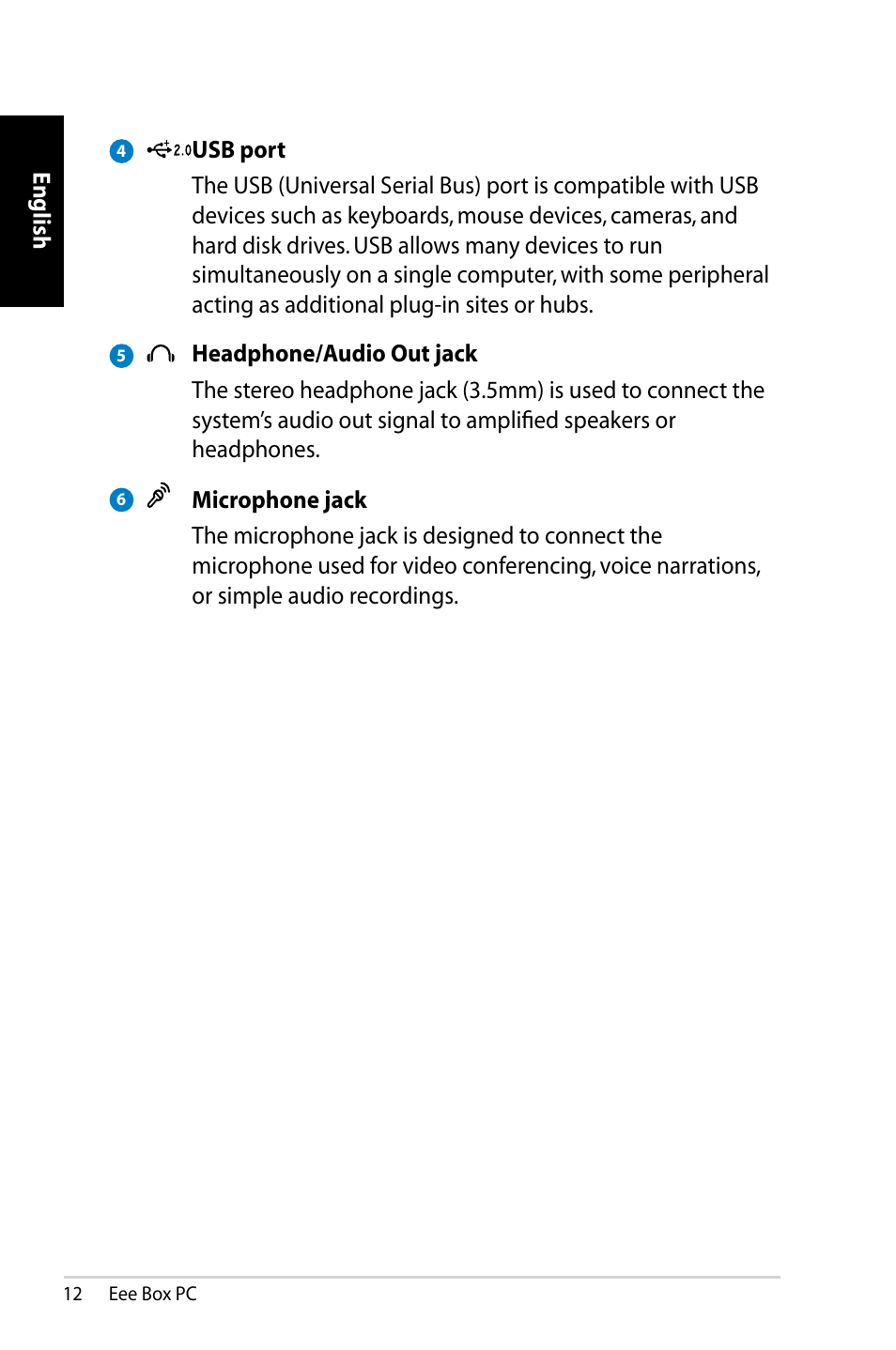 Asus B202 User Manual | Page 12 / 64