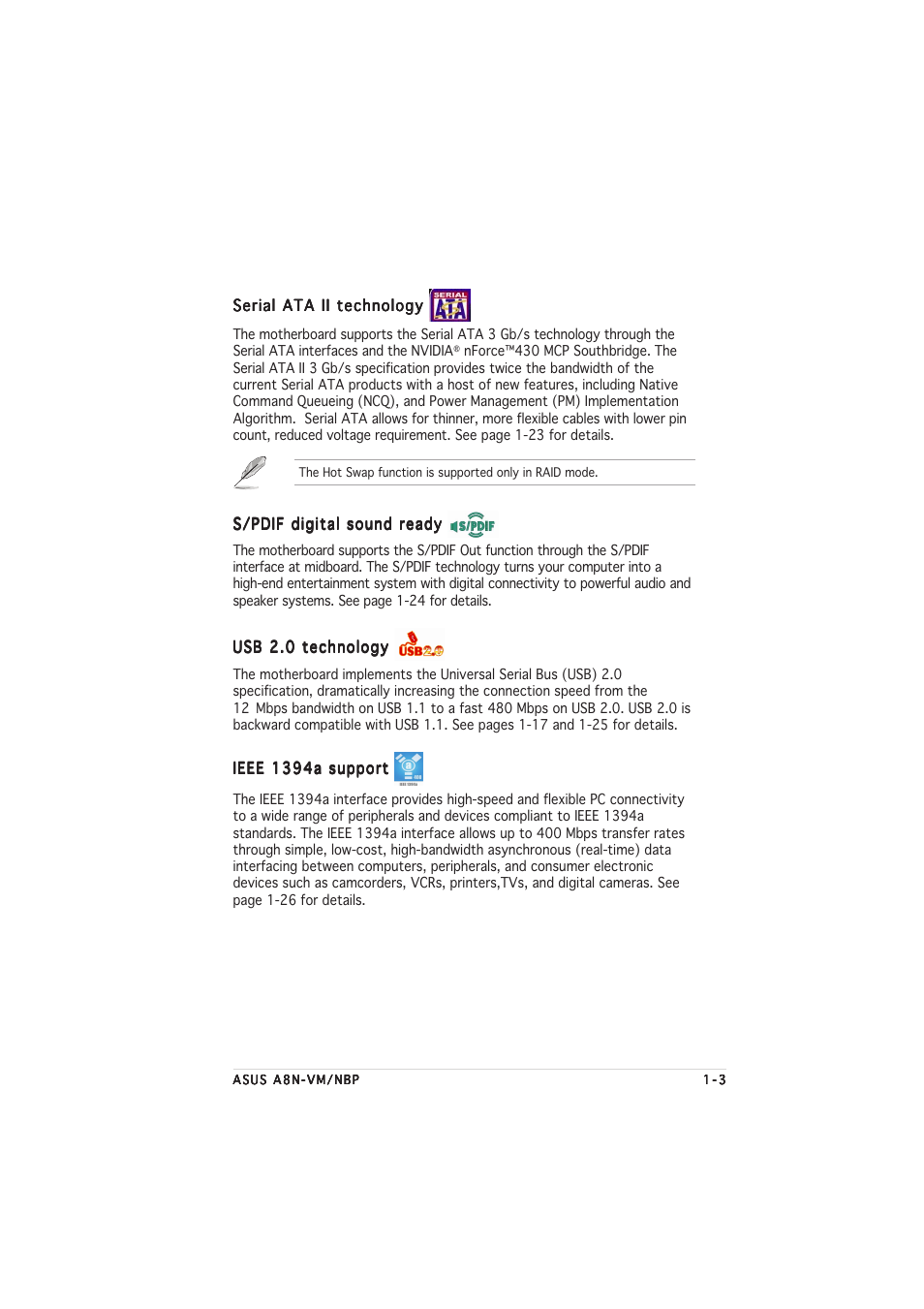 Asus A8N-VM CSM/NBP User Manual | Page 13 / 76