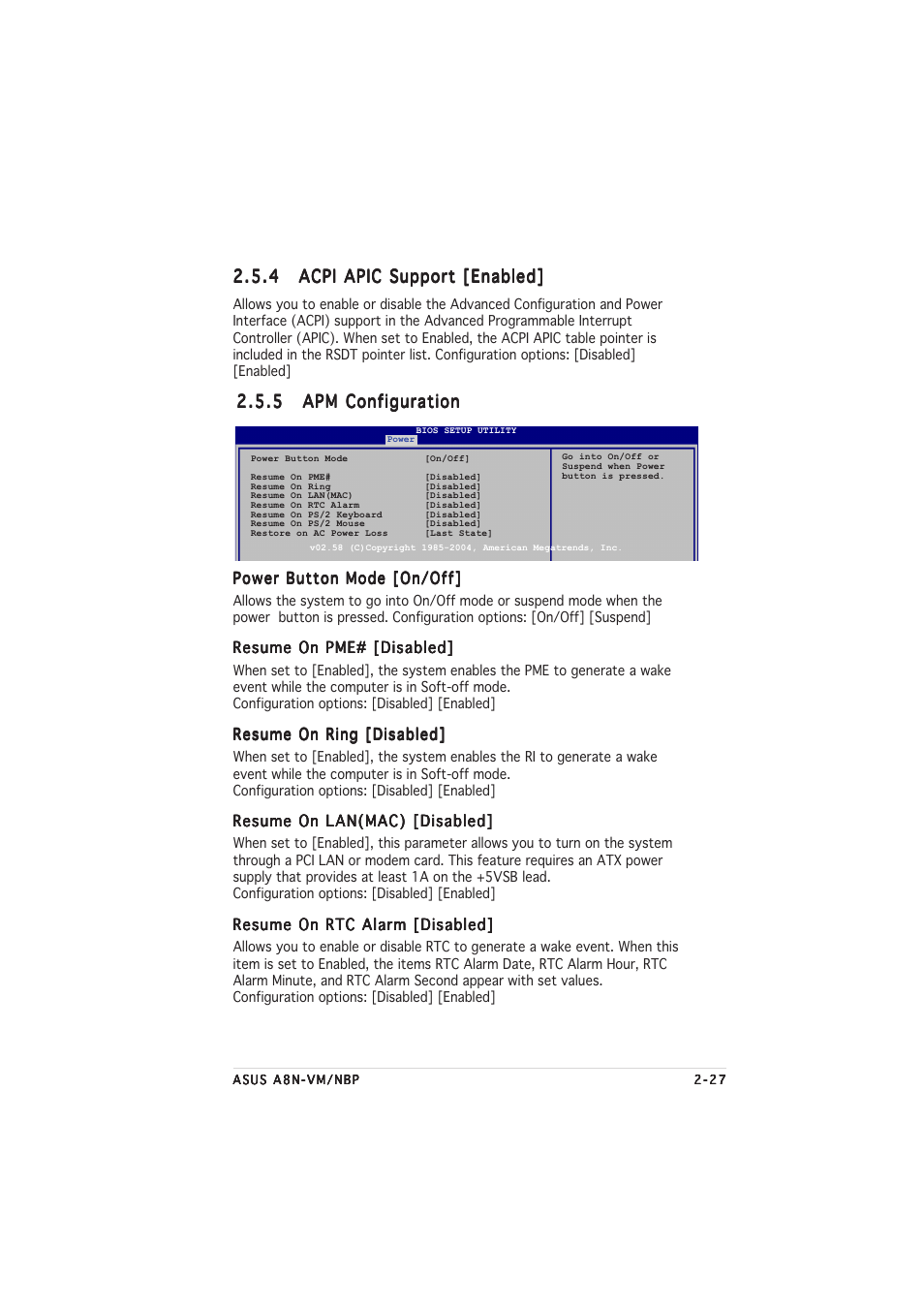 Asus A8N-VM CSM/NBP User Manual | Page 67 / 76