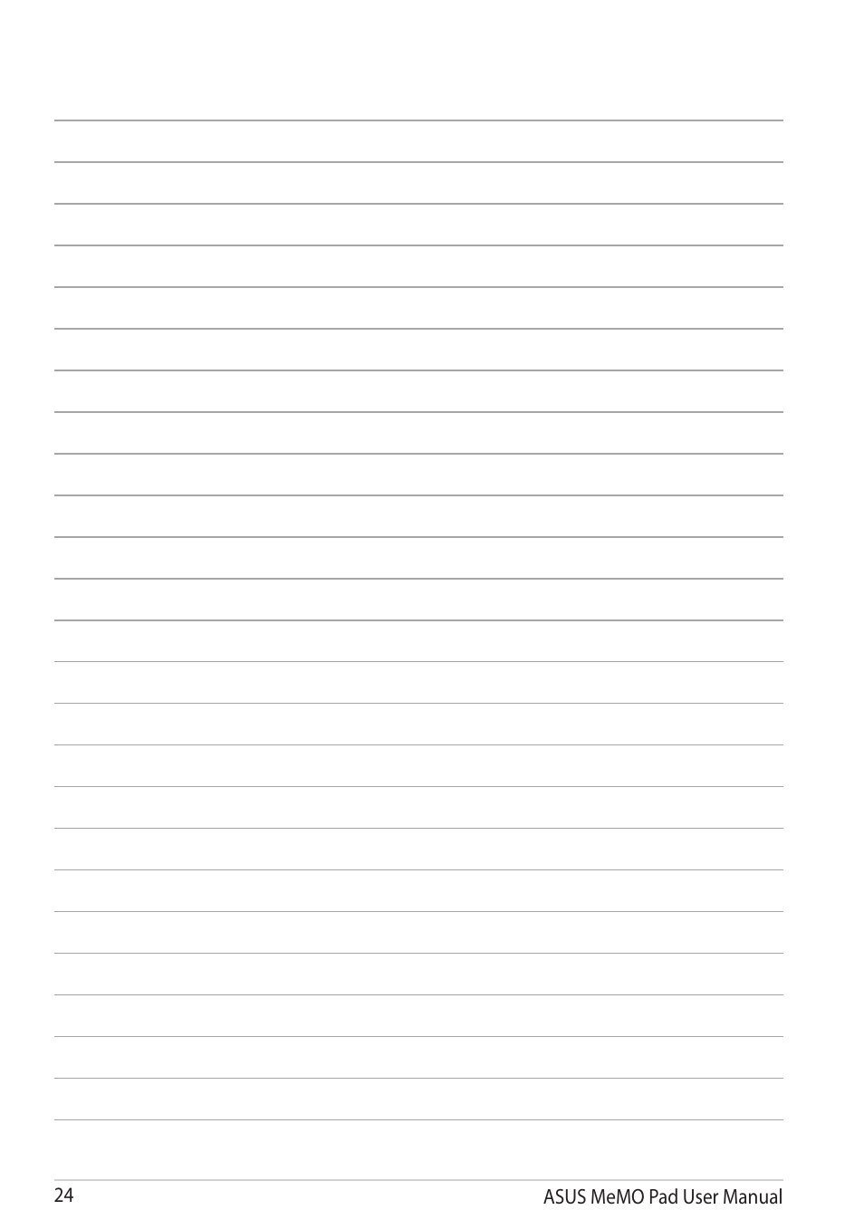Asus MeMO Pad User Manual | Page 24 / 106