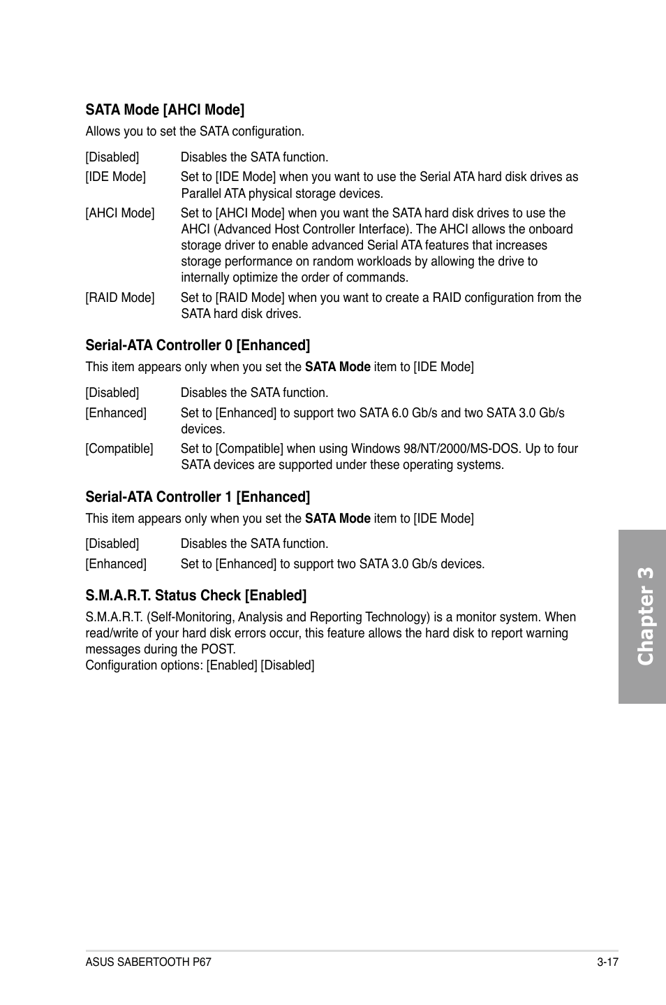 Chapter 3 | Asus Sabertooth P67 User Manual | Page 75 / 120