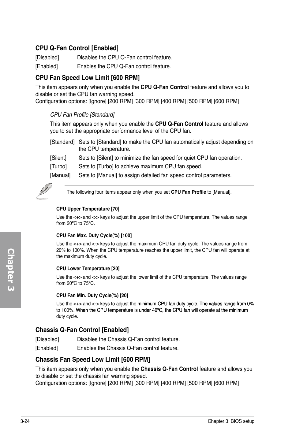 Chapter 3 | Asus Sabertooth P67 User Manual | Page 82 / 120