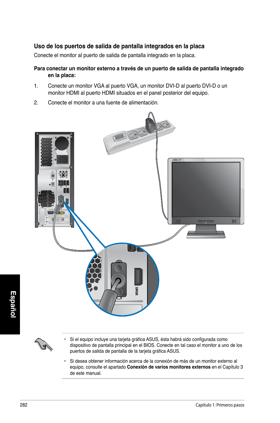 Español | Asus CP6230 User Manual | Page 284 / 466