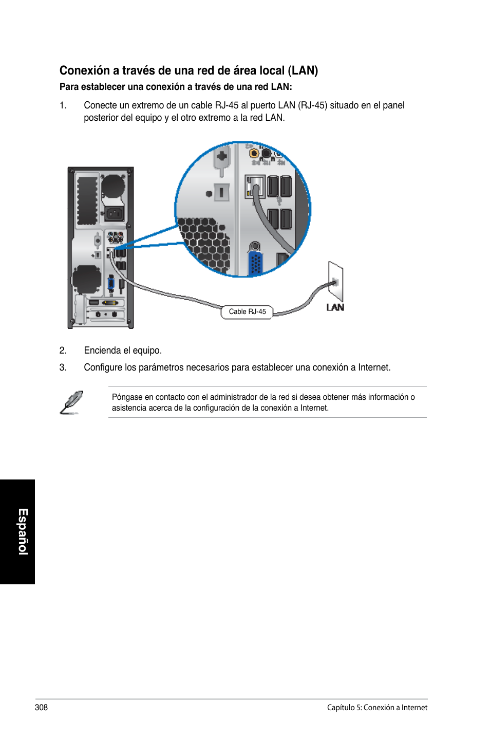 Español | Asus CP6230 User Manual | Page 310 / 466