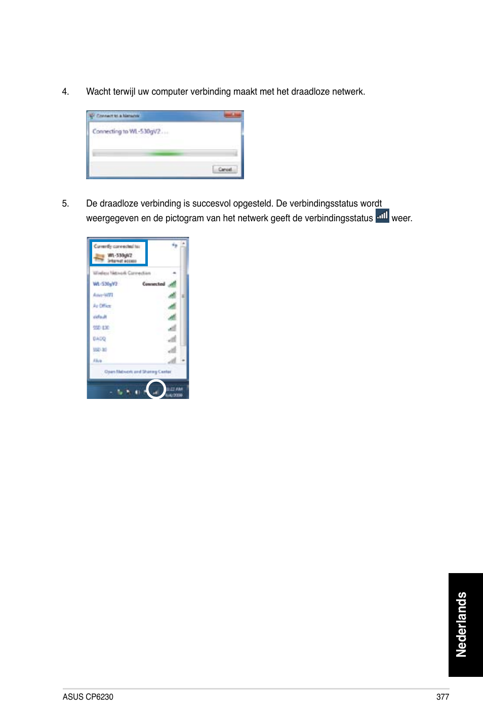 Nederlands | Asus CP6230 User Manual | Page 379 / 466