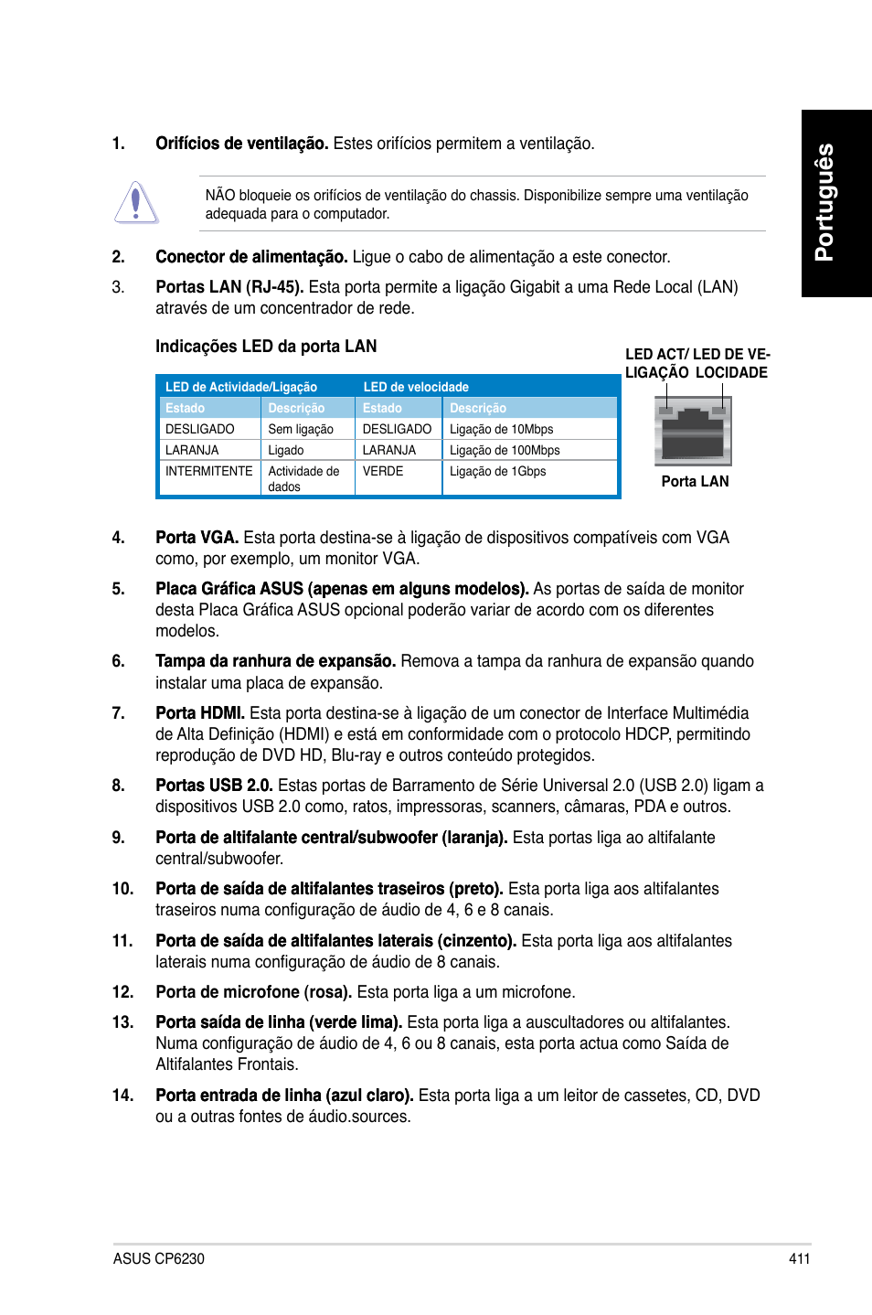 Português | Asus CP6230 User Manual | Page 413 / 466