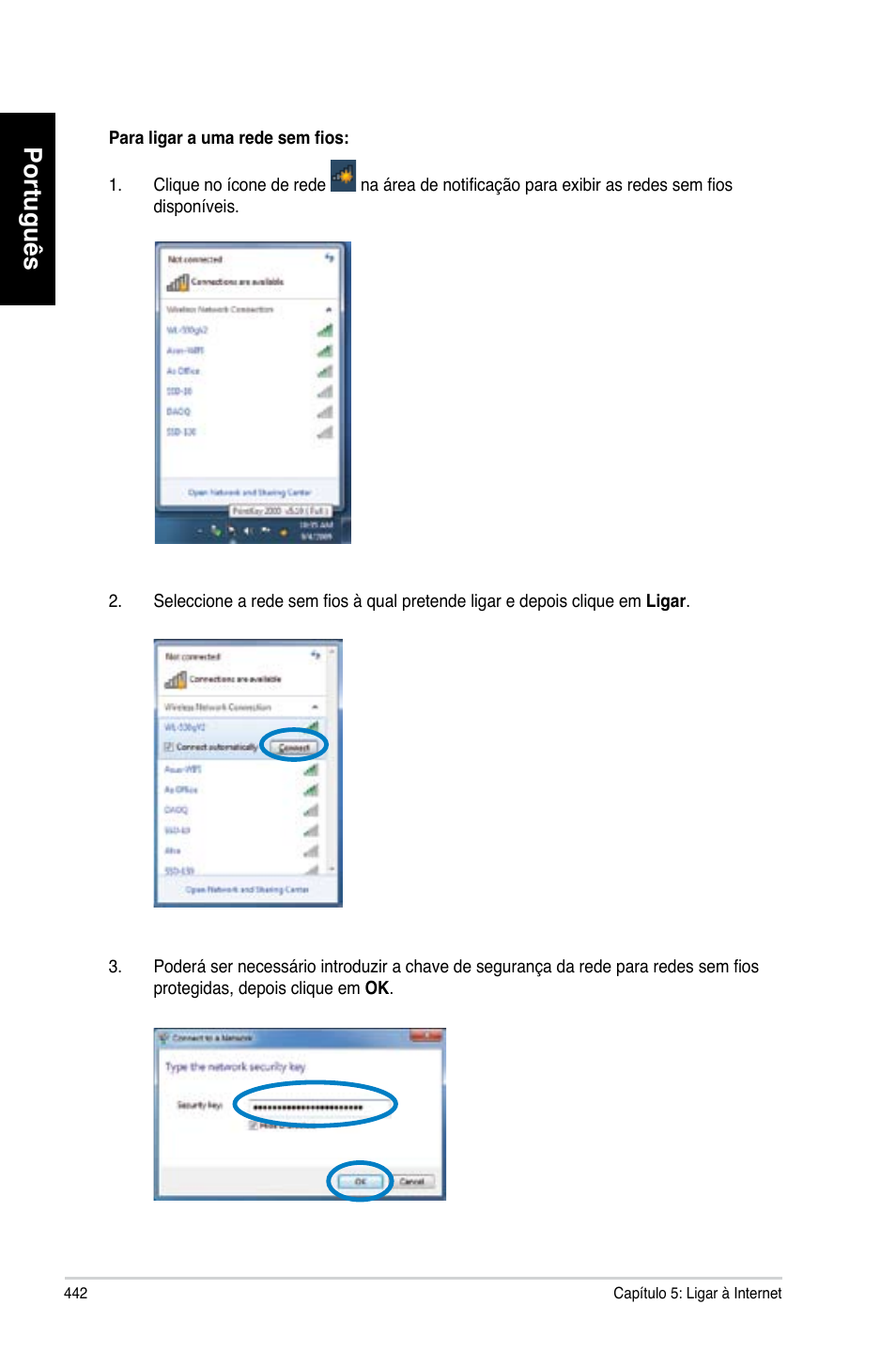 Português | Asus CP6230 User Manual | Page 444 / 466