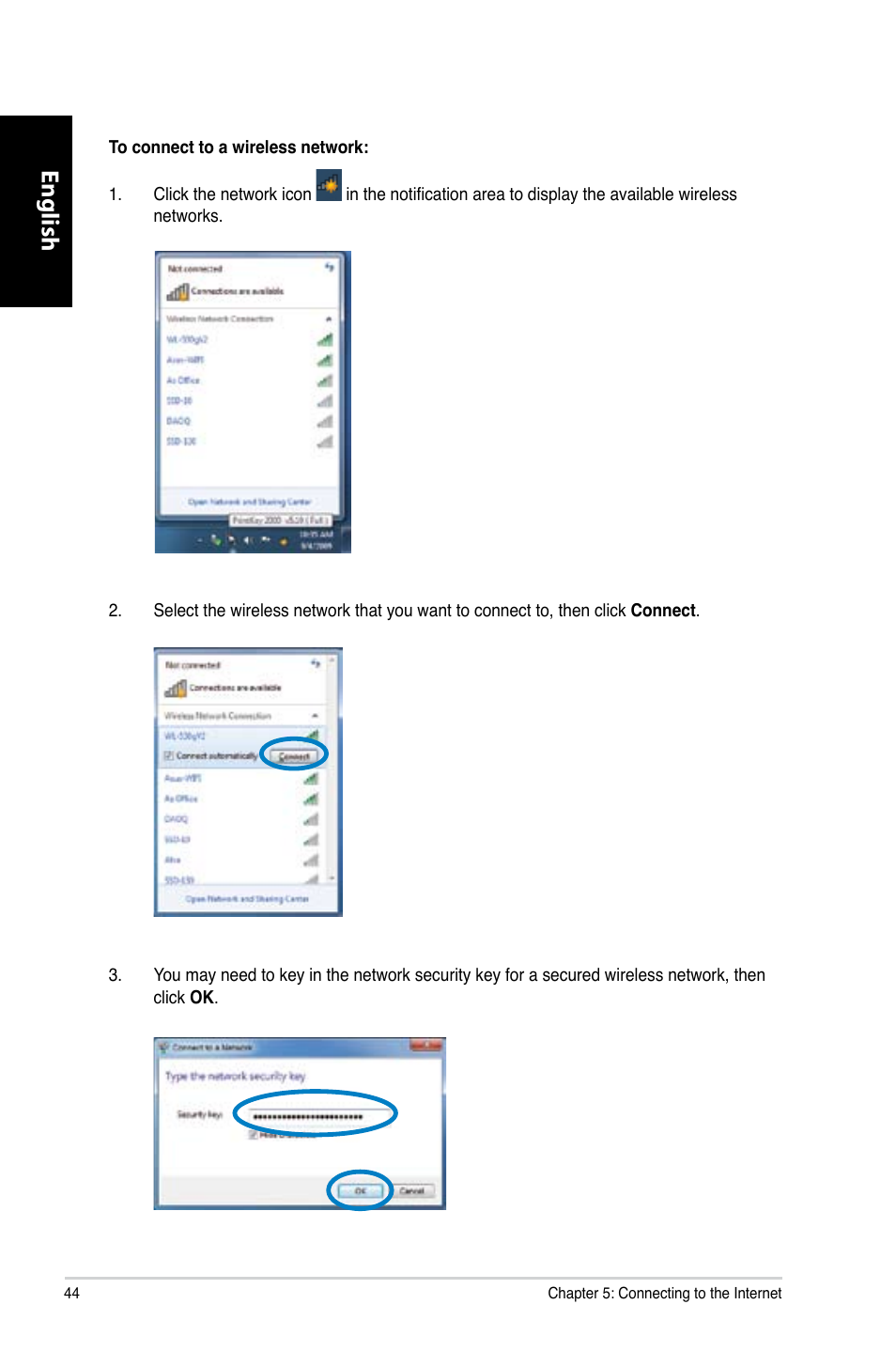 English | Asus CP6230 User Manual | Page 46 / 466