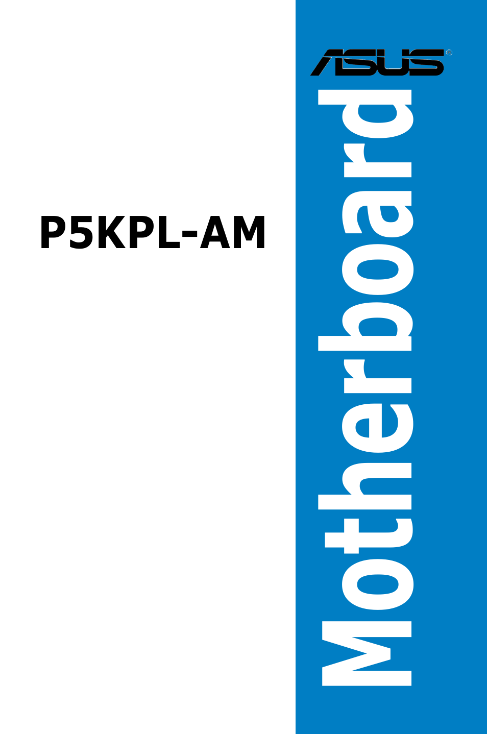 Asus P5KPL-AM/PS User Manual | 92 pages