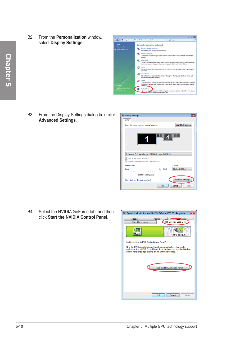 Chapter 5 | Asus P6X58D-E User Manual | Page 124 / 128