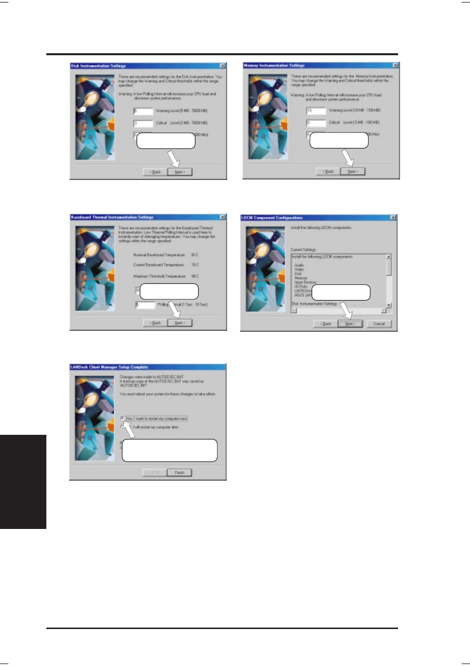 Software setup | Asus P3B-1394 User Manual | Page 68 / 104