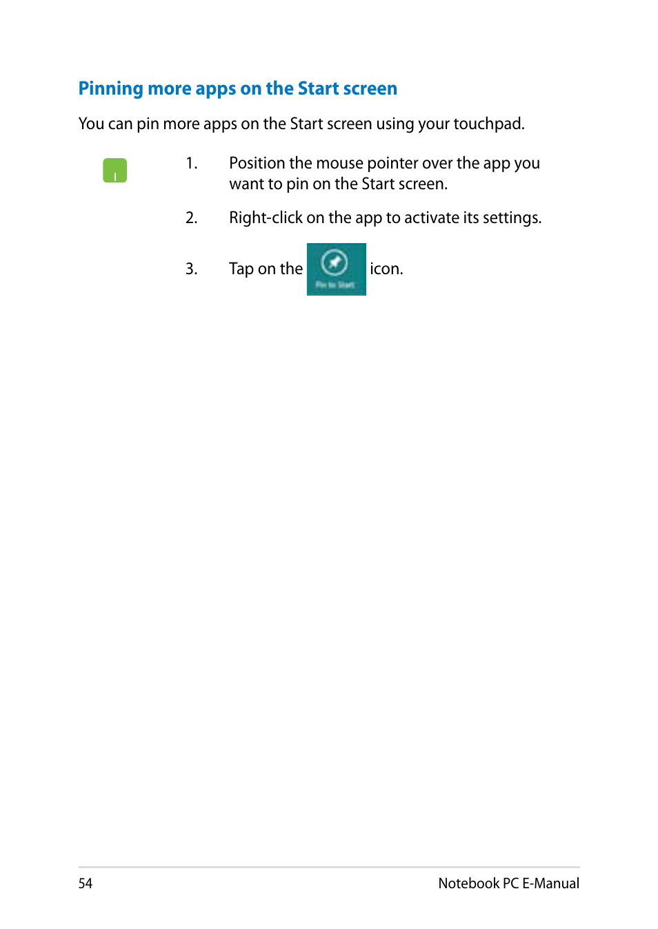 Asus X450LN User Manual | Page 54 / 130