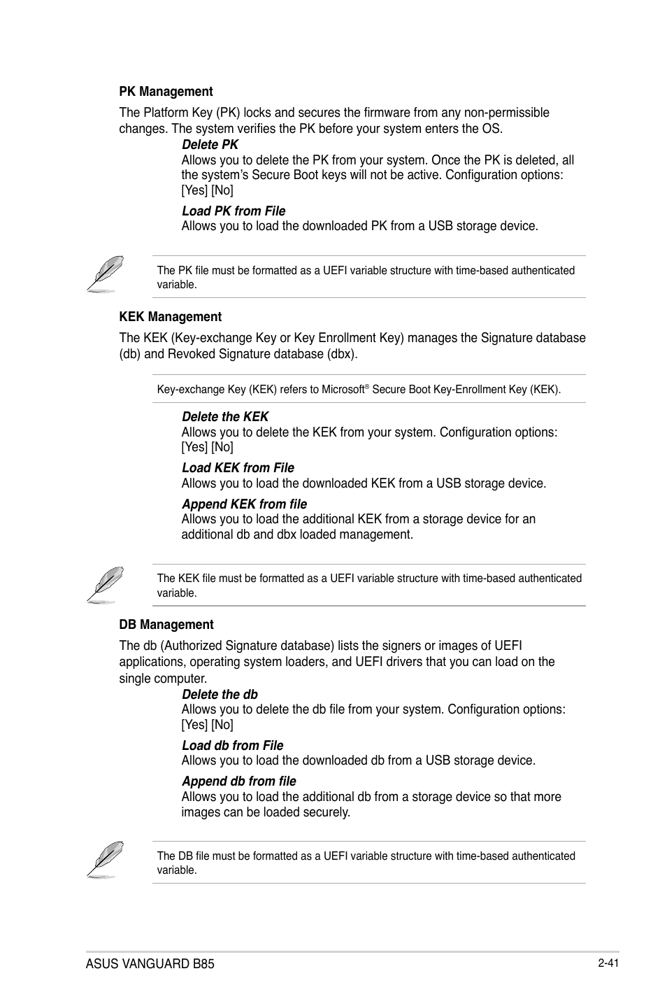 Asus VANGUARD B85 User Manual | Page 79 / 86