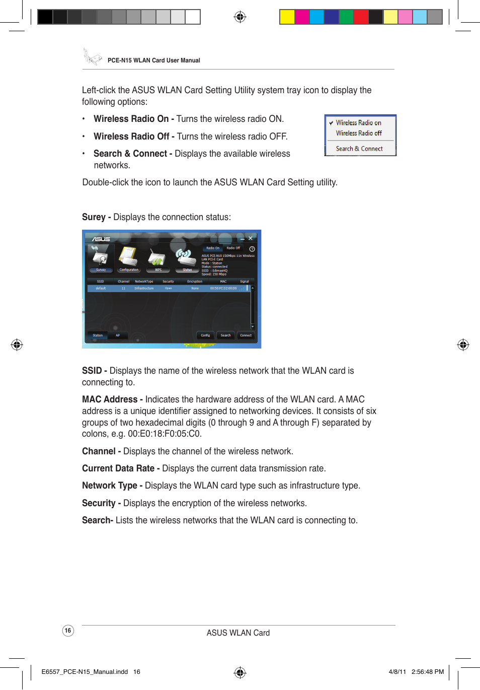 Asus PCE-N15 User Manual | Page 19 / 35