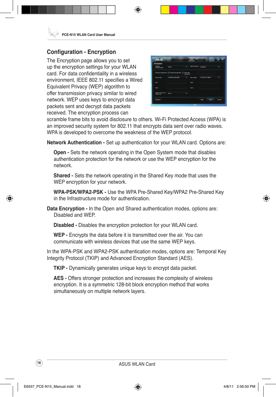 Asus PCE-N15 User Manual | Page 21 / 35