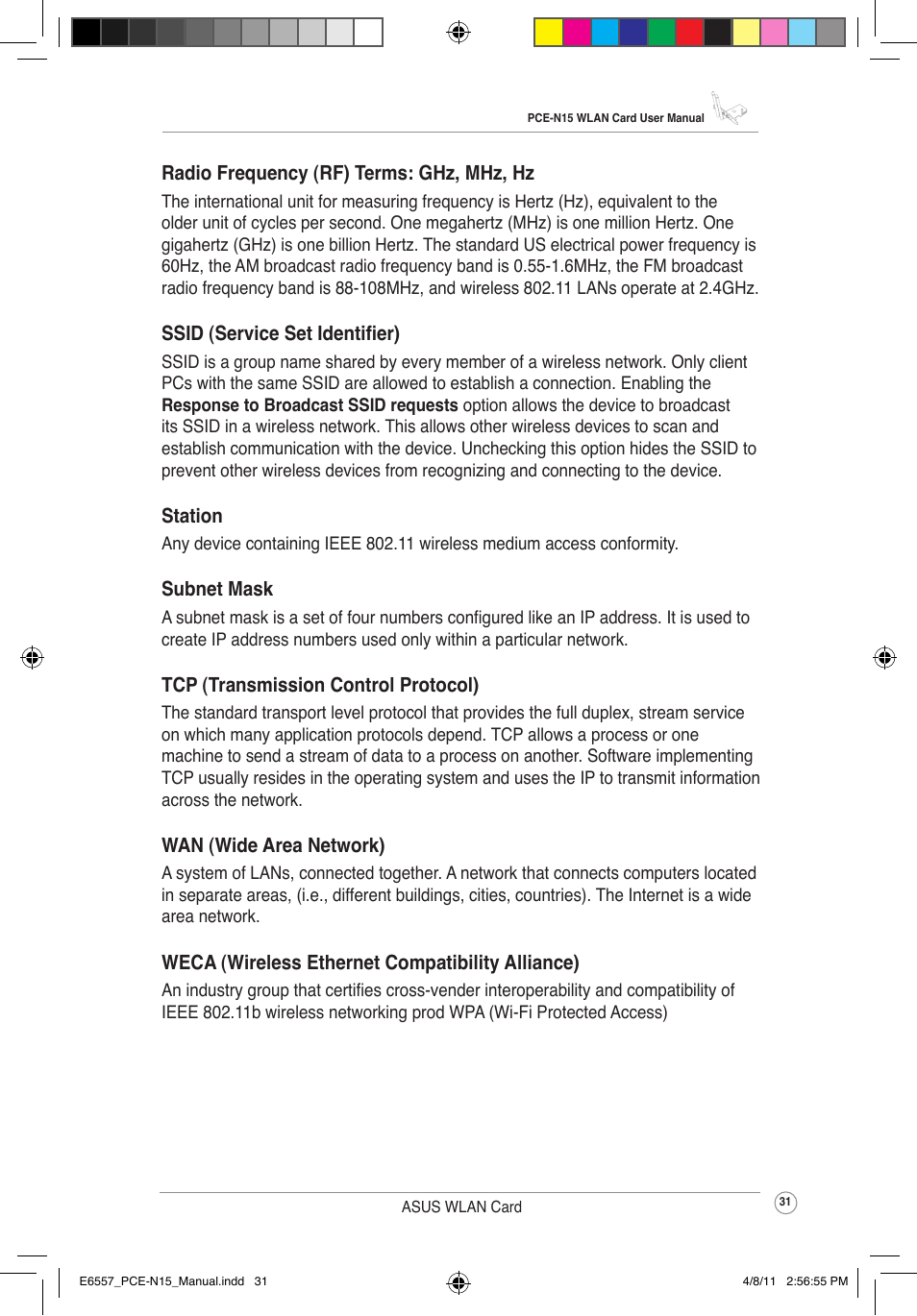 Asus PCE-N15 User Manual | Page 34 / 35