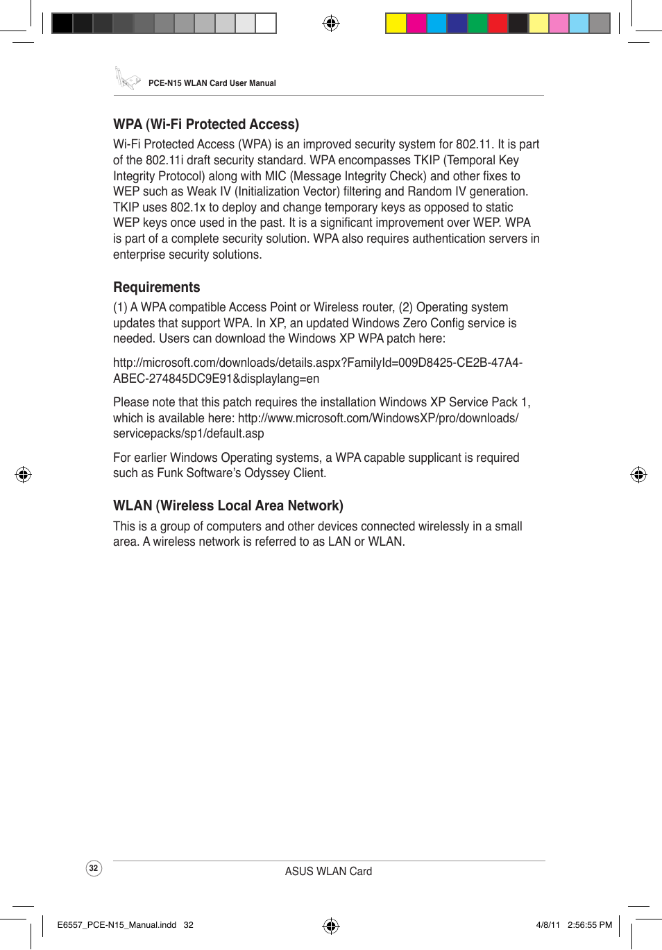 Asus PCE-N15 User Manual | Page 35 / 35