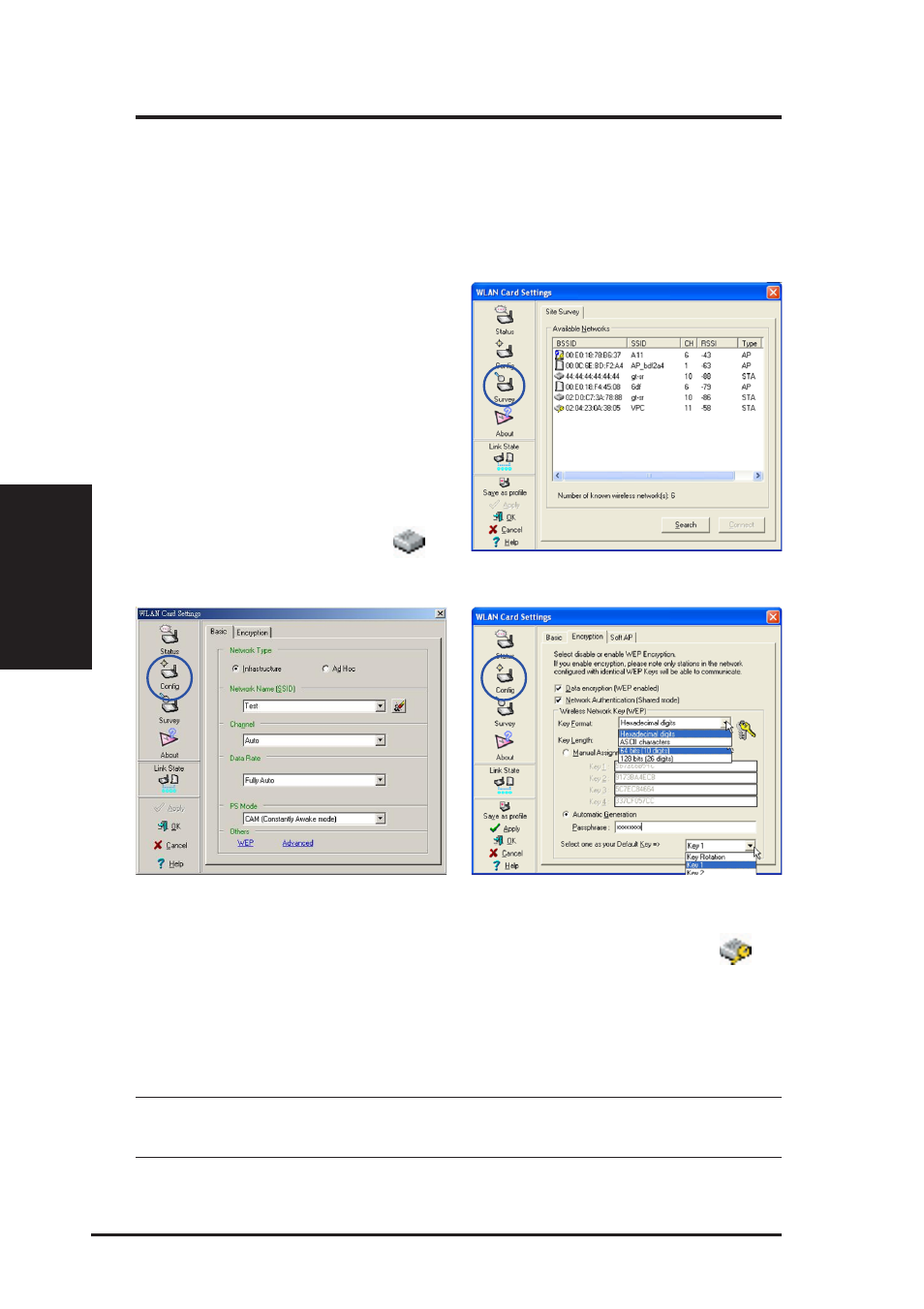 Ad hoc, Chapter 3 - reference | Asus WL-100gDeluxe User Manual | Page 40 / 57